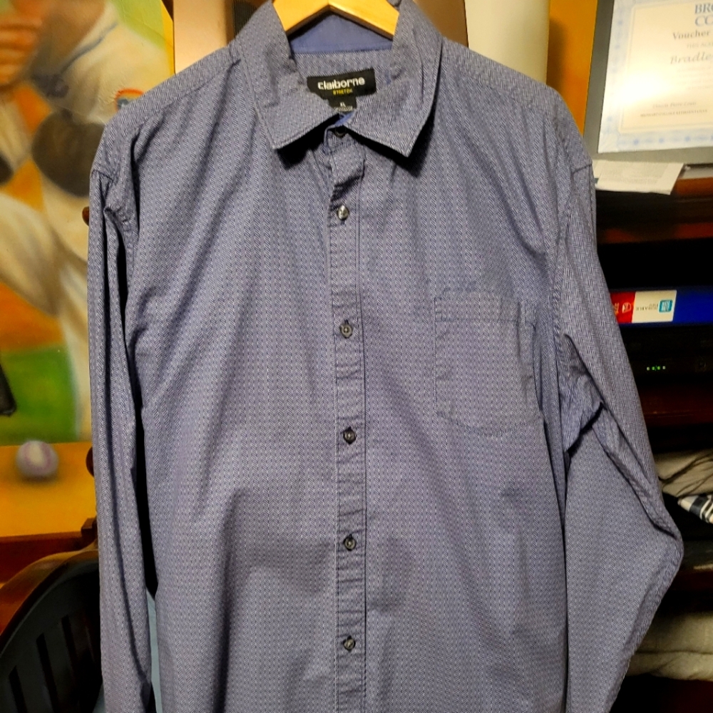 Claiborne XL Mens Long Sleeve